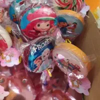 ابنبات چوبی طرح دار عروسکی وقند تزئینی زیبا|خوردنی و آشامیدنی|قم, خاکفرج|دیوار