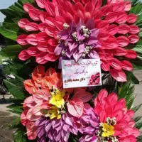 تاج گل ترحیم طبیعی مدل مهرآیین ( پرداخت در محل )