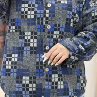 شکت فوتر پشمی چهارخانه پاییزی زنانه مدل ۱۴۰۴|لباس|مراغه, |دیوار