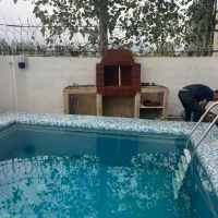 سنگکاری ویلا و نما رومی مدرن آلاچیق باربیکیو ابنما|خدمات پیشه و مهارت|چمستان, |دیوار