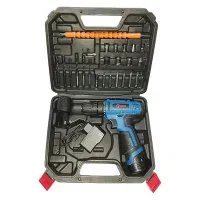 دریل شارژی ۲ باتری ادون آبی