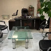 میز عسلی همراه صندلی نو