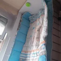 سرویس خواب کودک به همراه تشک و رو تختی اسپورت|تخت و صندلی بچه|شیراز, شهرک گلستان شمالی|دیوار