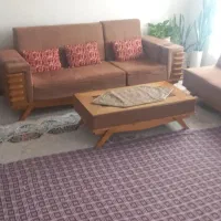 فروش مبل ۷ نفره با جلو مبلی|مبلمان خانگی و میز عسلی|اقلید, |دیوار