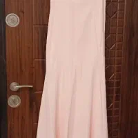 لباس مجلسی زنانه یا دخترانه گلبهی سایز ۳۸