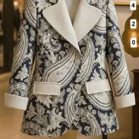 پانچ و کت بهاری  قواره دار ( پرداخت منزل )