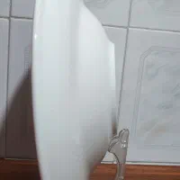 ظرف چینی. پاستا رنگ قرمز و پرتقالی|ظروف سرو و پذیرایی|رشت, پیرسرا|دیوار