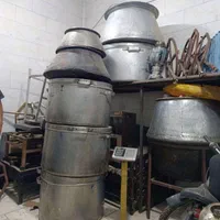 ظروف مسی پاتیل روحی برنج تسویه انی|ظروف پخت‌وپز|شیراز, پانصد دستگاه ارتش|دیوار
