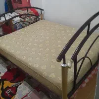 تخت فلزی دونفره|تخت و سرویس خواب|رامسر, |دیوار