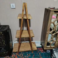 استند چوبی 3 طبقه