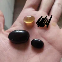 سنگ انگشتر عقیق زرد شفت العبد یاقوت