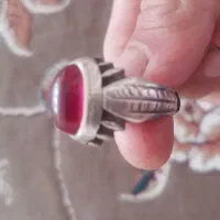 انگشتر یاقوت قدیمی|جواهرات|جرقویه, |دیوار