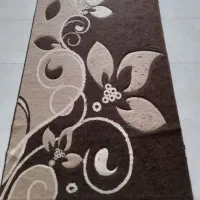فرش کرم قهوه ای فقط چندجاش حالت سوختگی داره
