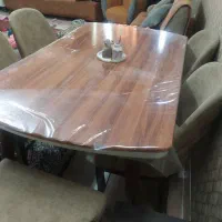 میز نهارخوری چوب راش|میز و صندلی غذاخوری|زاهدان, |دیوار