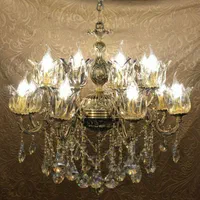 لوستر پارادایس برنز 16 شعله