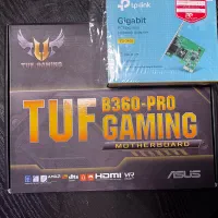 باندل مادربرد TUF B360 Pro Gaming و کارت شبکه