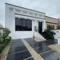 ویلای-فلت-شیک-با-نمای-مدرن-و-محوطه-سازی-جذاب
