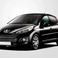۲۰۷ پانا مشکی فول با رینگ تحویل روز ۱۴۰۵