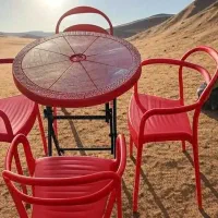 صندلی پلاستیکی طرح لهستانی|میز و صندلی غذاخوری|شوشتر, |دیوار