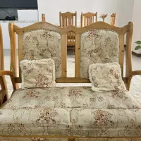 مبل ۸ نفره و میز نهار خوری ۶ نفره