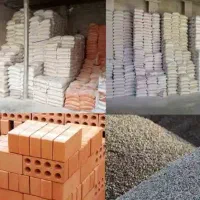 انواع مصالح سیمان گچ ماسه آجر بلوکه
