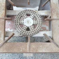 اجاق گاز تک شعله سالم وبزرگ