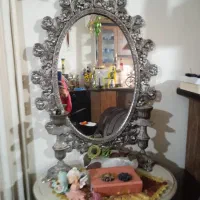 اینه شمعدان بامیز همراه سنگ