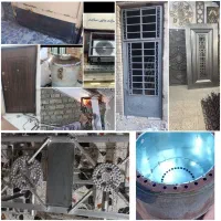 جوشکار سیار در پنجره سایبان باانصاف سوسنگردو اطراف