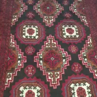 قالیچه دست باف پشمی کار دست