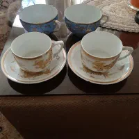 ۴ عدد فنجان عتیقه