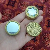 ۳ عدد حبدان برنجی عتیقه