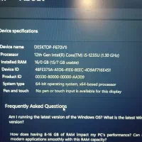 لبتاپ لنوو مدل  iddapad5
