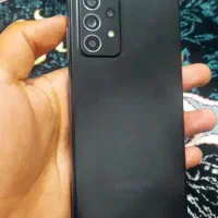 گوشی آ۵۲ فروش فوری درصد نو نو ..سفید سفید