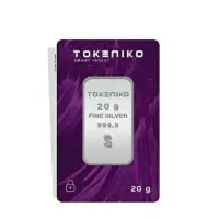 شمش نقره توکنیکو ۲۰گرم