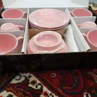 ست فنجان و قندان و بشقاب