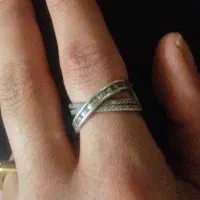 انگشتر نقره زنانه