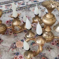 دو عدد لوستر درحد نو|لوستر و چراغ آویز|قزوین, |دیوار