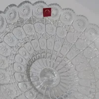 میوه خوری شیشه ای بزرگ پایه دار