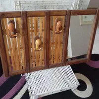 آینه ایتالیایی مدل حصیری