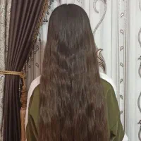 کات کردن مو طبیعی ورنگ شده