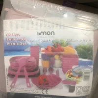 سرویس کامل بقشاب و قاشق مسافرتی ۶۰ عددی،جنس خوب