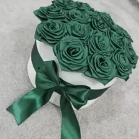 گل با روبان