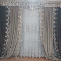 پرده پذیرایی|پرده، رانر، رومیزی|تهران, دولتخواه شمالی|دیوار