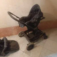 کالسکه نوزادی وکودکی سه کاره وکریر هم میشه