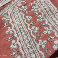 لباس پولک دوزی و مرواریددوزی شده