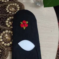 پاپوش گلدوزی شده|لباس|مشکیندشت, |دیوار