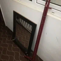 جا لباسی فلز و آینه بزرگ