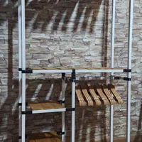 رگال لباس  کمد لباس سفید مشکی  مدل k312|جاکفشی، کمد، دراور|تهران, سنگلج (شاپور)|دیوار