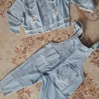شلوار مارک جینوست،کت جین کراپ