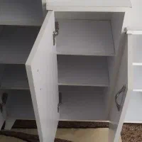 جا کفشی نو سفید سه درب سرهه نو درب ارام بند|جاکفشی، کمد، دراور|پاکدشت, پاکدشت (مامازند)|دیوار